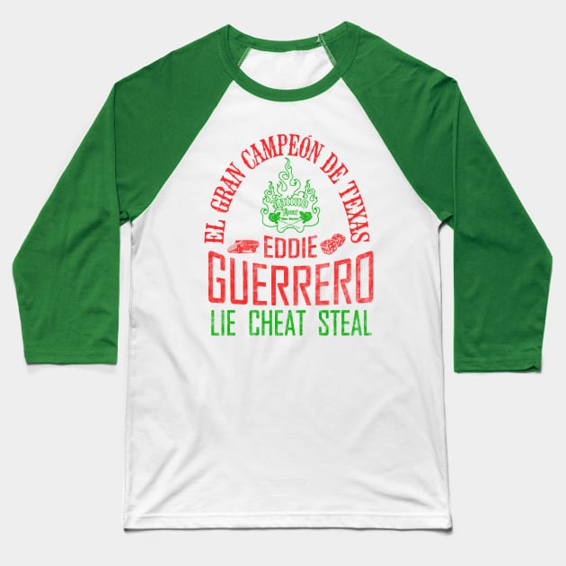 Eddie Guerrero Legacy Baseball T-Shirt by Meat Beat